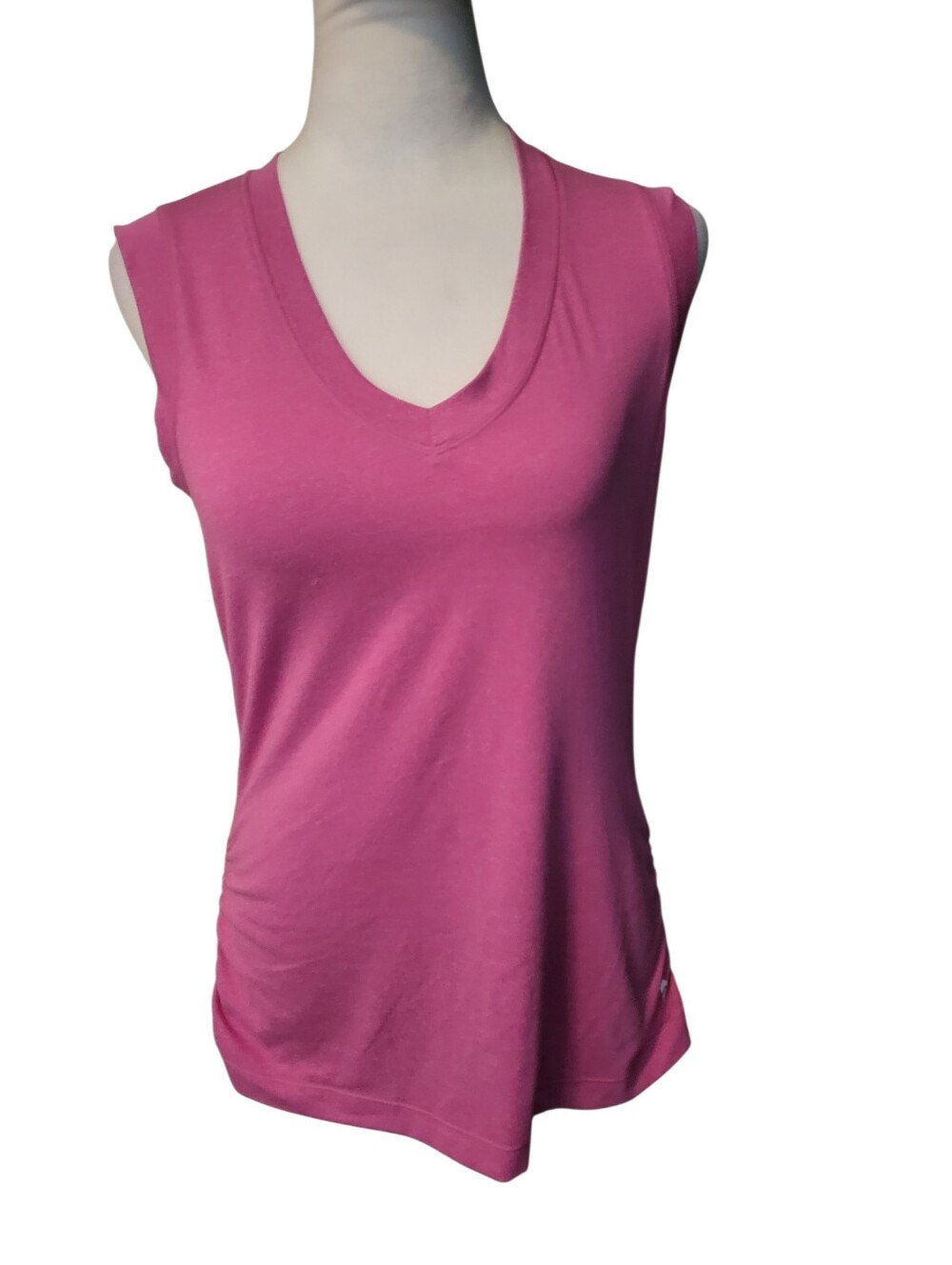 Free Country V-Neck Tank Pink sz S